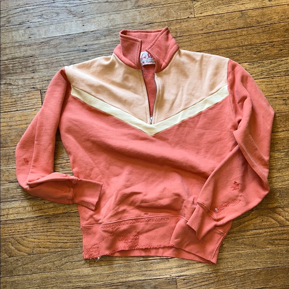 LEVIS MADE & CRAFTED DISTRESSED SWEATER